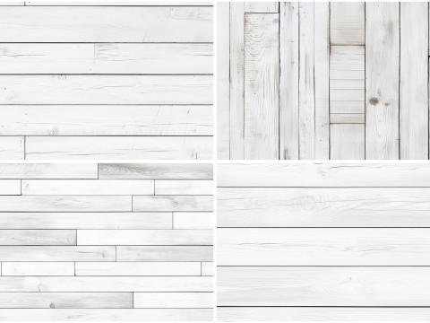 20 White Wood Floor Texture Backgrounds CG Dokuları