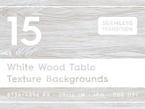 15 White Wood Table Texture Backgrounds CG 텍스쳐