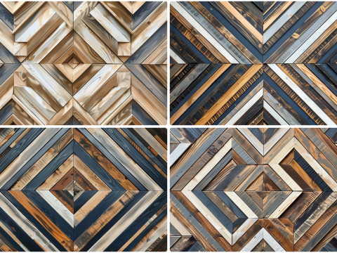 20 Wood Mosaic Art Texture Backgrounds Texturas CG