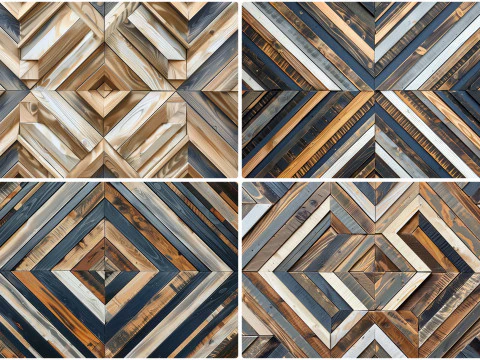 20 fondos de textura de arte de mosaico de madera Texturas CG
