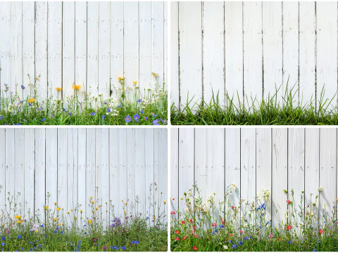 40 Wood Fence Texture Backgrounds CG Textures