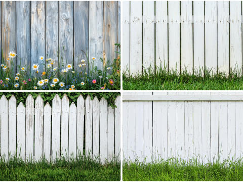 40 Wood Fence Texture Backgrounds Texturas CG