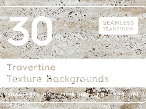 30 Travertine Texture Backgrounds CG 텍스쳐