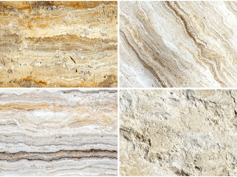 30 Travertine Texture Backgrounds CG 텍스쳐