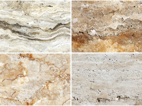 30 Travertine Texture Backgrounds CG 텍스쳐