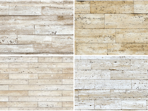 20 Travertine Cladding Texture Backgrounds CG टेक्स्चर्स