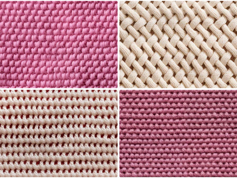 20 fundos grandes de textura de tric&ocirc; Texturas CG