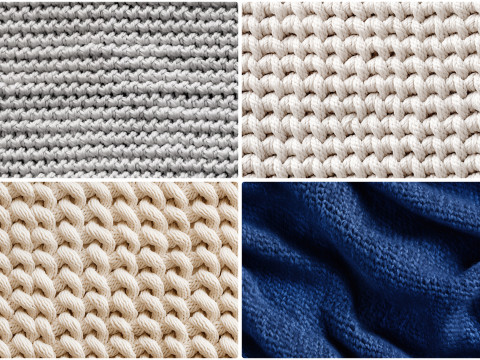 20 Large Knitting Texture Backgrounds CG टेक्स्चर्स