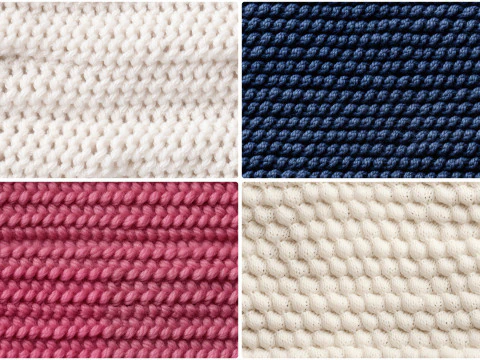 20 fundos grandes de textura de tric&ocirc; Texturas CG