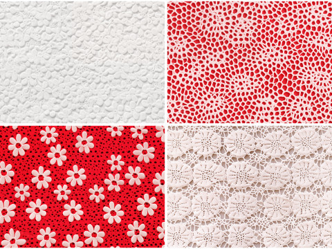 30 Broderie Anglaise Texture Backgrounds Texturas CG