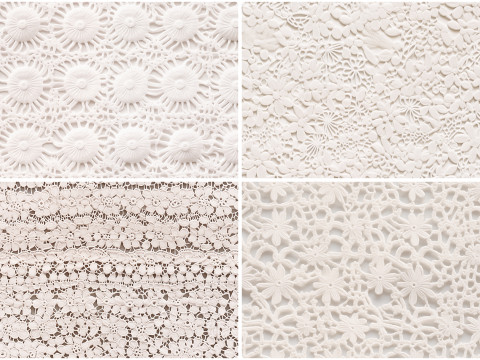 30 Broderie Anglaise Texture Backgrounds Texturas CG