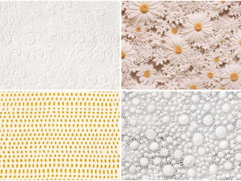 30 Broderie Anglaise Texture Backgrounds Texturas CG