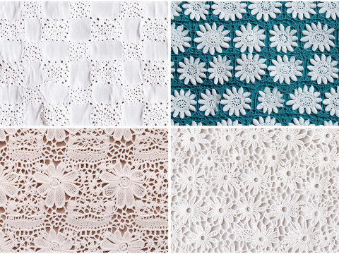 30 Broderie Anglaise Texture Backgrounds Texturas CG