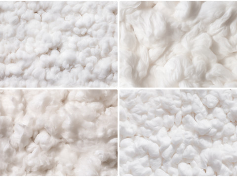 20 Cotton Batting Texture Backgrounds CG Texturen