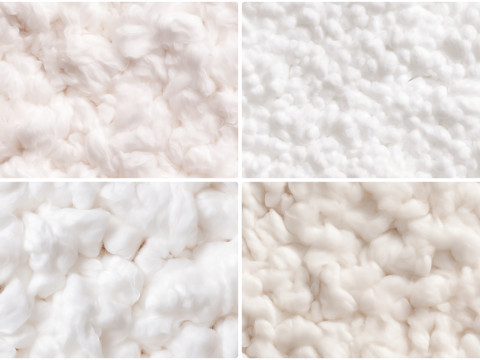 20 Cotton Batting Texture Backgrounds CG Texturen