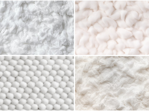 20 Cotton Batting Texture Backgrounds CG Texturen