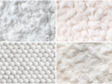 20 Cotton Batting Texture Backgrounds CG Textures