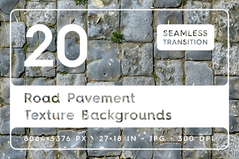 20 Road Pavement Texture Backgrounds CG Textures .c4d .max .obj .3ds .fbx .stl .blend 