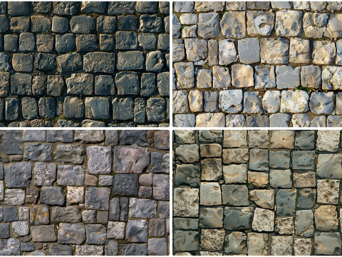 20 Road Pavement Texture Backgrounds Tekstur CG