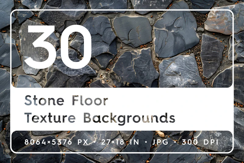30 Stone Floor Texture Backgrounds CG Textures .c4d .max .obj .3ds .fbx .stl .blend 