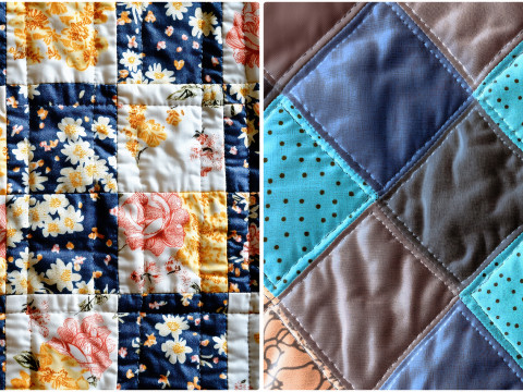 30 Quilting Texture Backgrounds CG テクスチャ