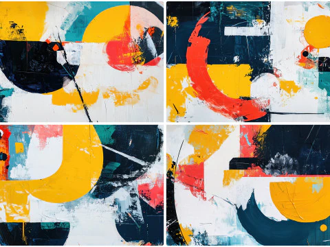 60 Art Paintings Style Series Texture Backgrounds CG Textures