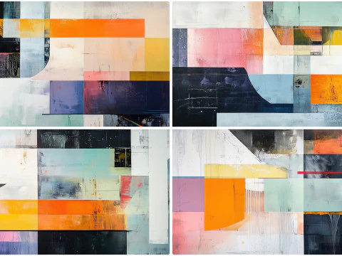 60 Art Paintings Style Series Texture Backgrounds CG Textures