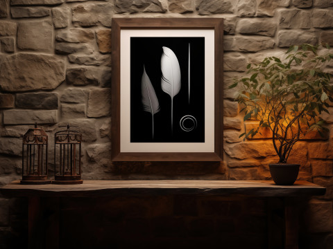 90 Minimalism Art Poster Illustration Backgrounds CG テクスチャ