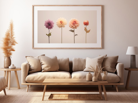 120 Flowers Poster Illustration Backgrounds CG 텍스쳐