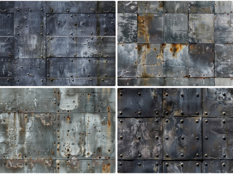 30 Metal Wall Texture Backgrounds CG Tekstury