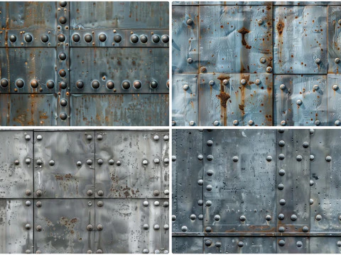 30 Iron Rivets Wall Texture Backgrounds CG Textures