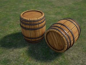 barrel 3D 모델