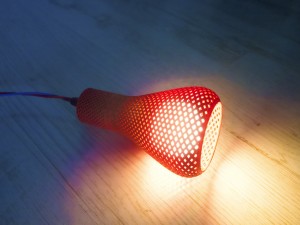 spiral pattern lampshade 3D Print Model
