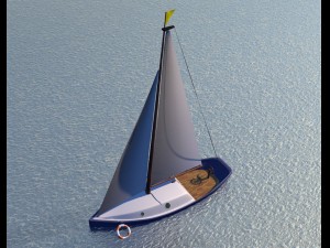Pleasure boat 3D 모델