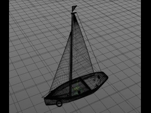 Pleasure boat 3D मॉडल