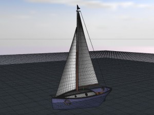 Pleasure boat 3D मॉडल