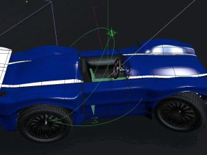 Concept de voiture sept Modèle 3D