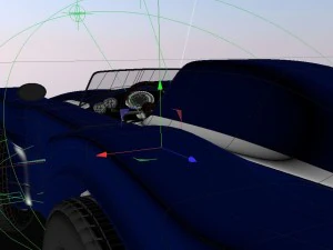 Concept de voiture sept Modèle 3D