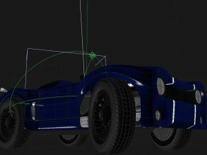 Concept de voiture sept Modèle 3D