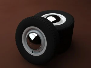 rims and tires vw 3D Model