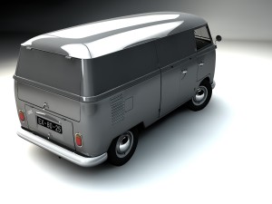 vw kombi cargo Modèle 3D