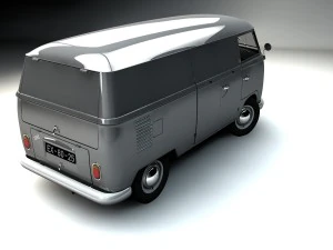 vw kombi cargo 3D Model