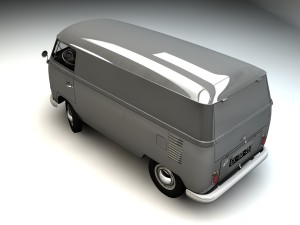 vw kombi cargo Modèle 3D