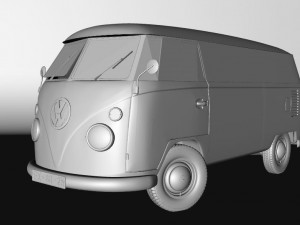 vw kombi cargo Modèle 3D