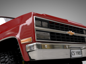 chevy silverado 1500 1985 3D 모델