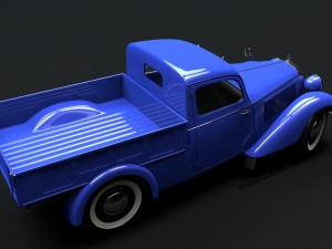 mercedes-benz 170v pickup 1947 Model 3D