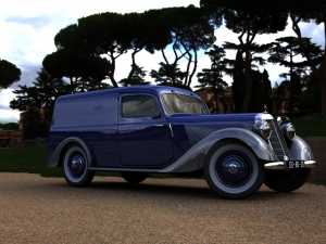 mercedes-benz 170v panel van 1952 Modello 3D