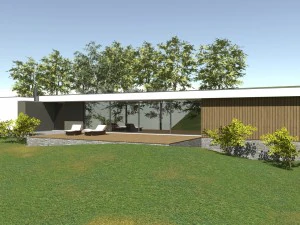 Modern house idea i 3D Model