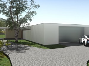 Modern house idea i 3D Model