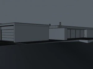 Modern house idea i 3D Model